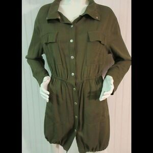 Tarsa military cargo jacket by en Creme sz small
